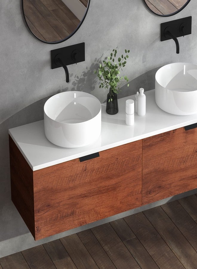 TORC Brown Wood Wallpaper Peel and Stick 17.1"x120", Faux Wood Contact Paper for Table Cabinet Dresser, Self Adhensive Removable Waterproof - Image 4